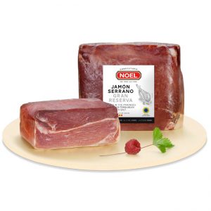 15-month Gran Reserva Serrano ham rectangular halves - NOEL USA