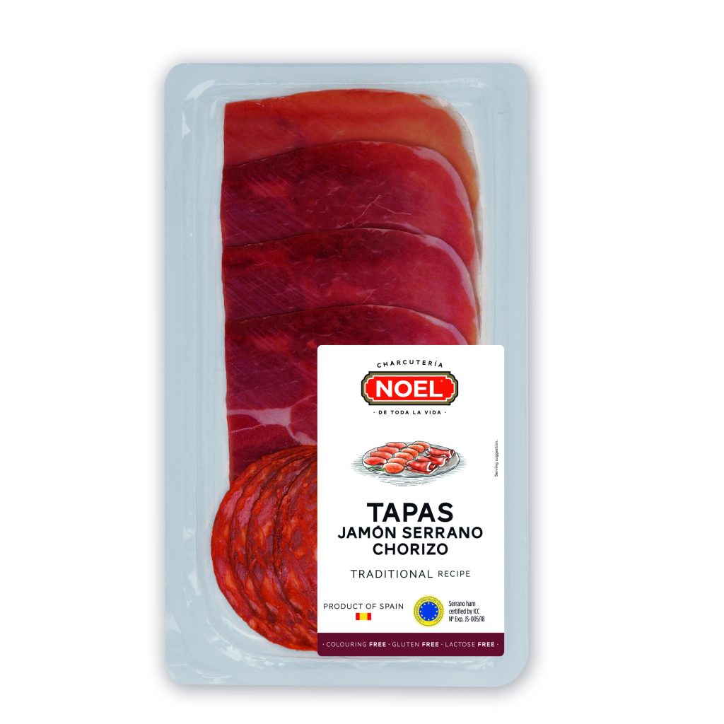 Tapas Serrano ham, chorizo - NOEL USA